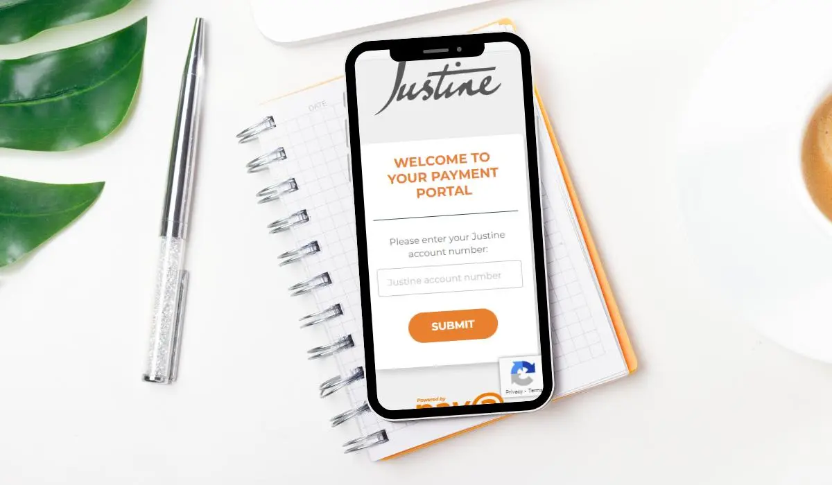 how to pay Justine online