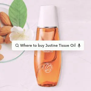 where to buy justine tissue oil